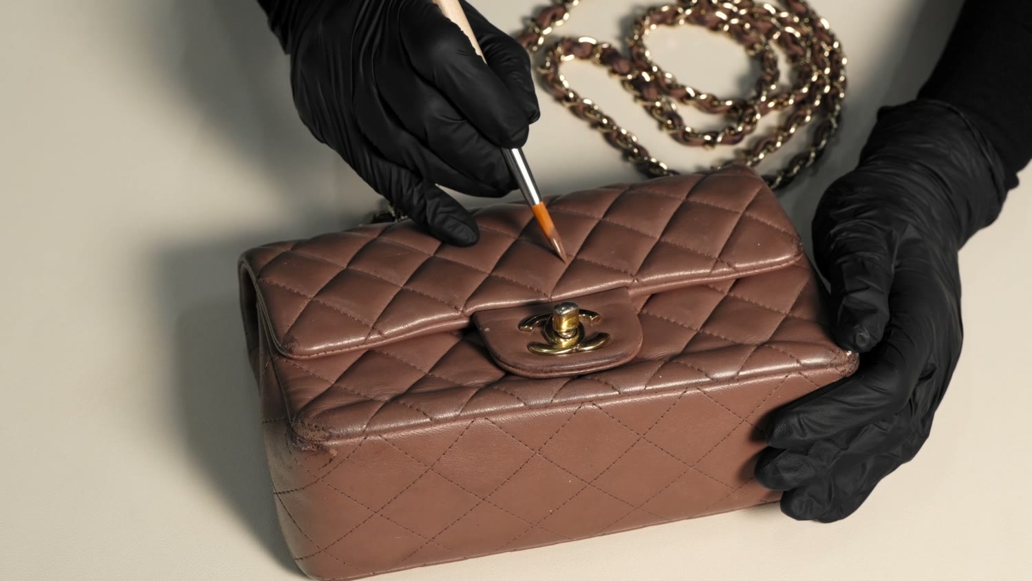 Chanel restoration in progress at the FRSHR atelier