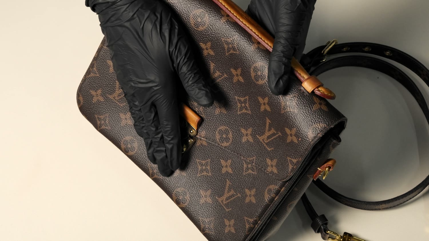 Louis Vuitton restoration in progress at the FRSHR atelier